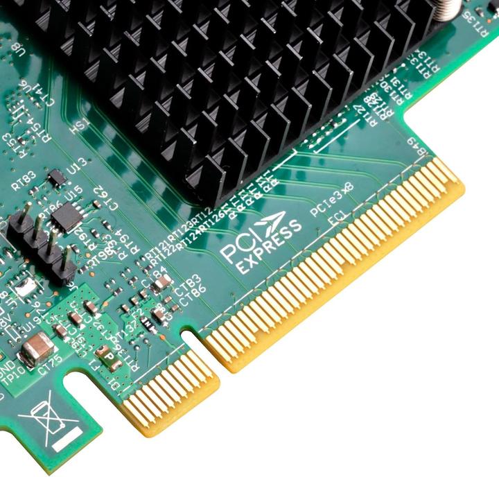 Produktbild Silverstone SST-ECS05 RAID-Contr. PCIe x8 für 8x SAS/SATA (9311-8i)