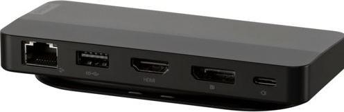 Actual product image Lenovo USB-C Dual Display Travel Dock (w/ adapter) (USB-C, 7 ports)