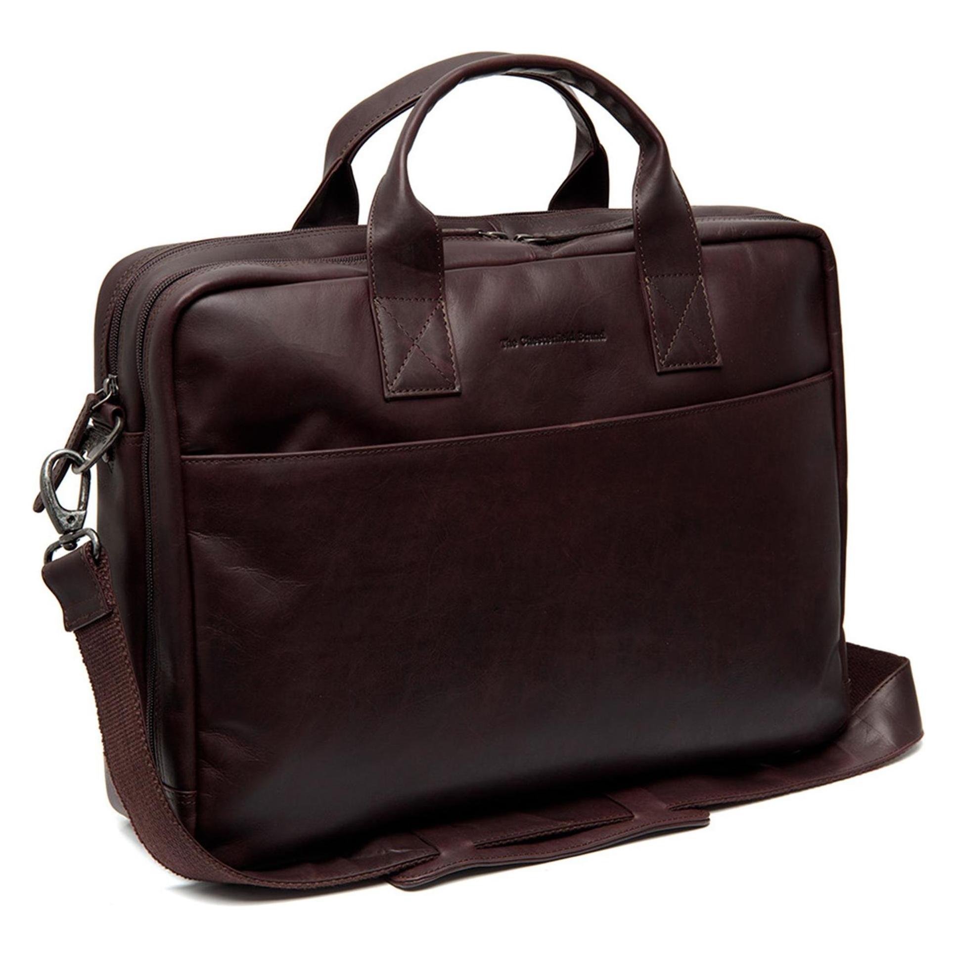The Chesterfield Brand Frazer Aktentasche Leder 38 Cm Laptopfach (15.75"), Notebooktasche, Braun