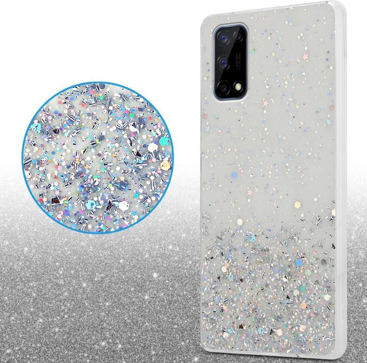 Immagine prodotto Cadorabo Custodia per Realme 7 4G TPU funkelnder Glitter (Realme 7)