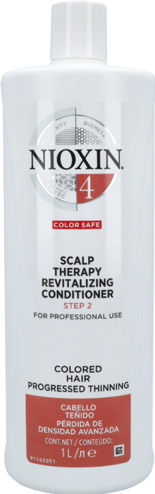 Actual product image Nioxin SYSTEM 4 scalp revitaliser very fine hair conditioner 1000 ml (1000 ml)