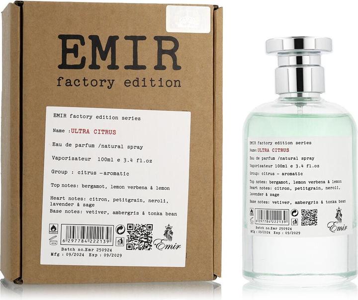 Actual product image Emir Ultra Citrus Eau De Parfum 100ml (Eau de parfum, 100 ml)
