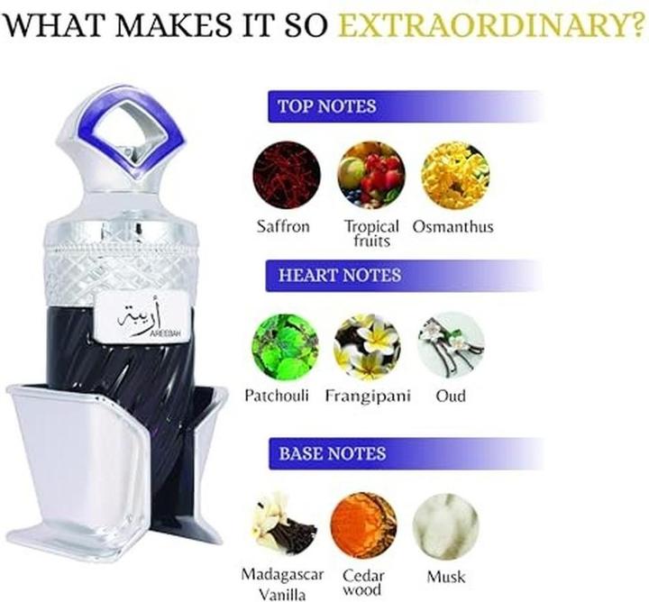 Immagine prodotto Riiffs Areebah Eau De Parfum 3.4 Fl Oz (Extrait De Parfum, 100 ml)