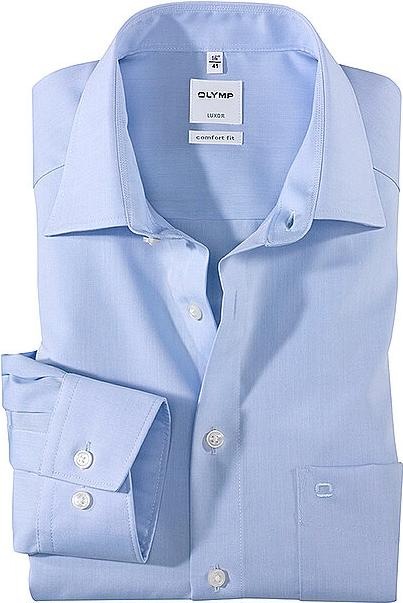 Produktbild Olymp Hemd Luxor blau/ New Kent 1/1 arm Chambray Gr.44 (44)