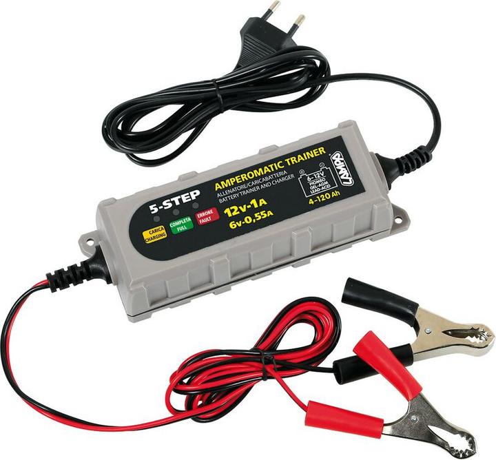 Lampa Caricabatterie intelligente, 6/12V - 0,55/1A (12V, 6V)