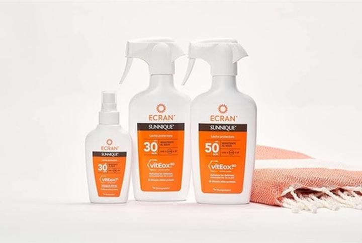 Image du produit Ecran SUNNIQUE Lait protecteur SPF50 370ml (Lait solaire, SPF 50, 370 ml, 370 g)