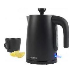 Petra PT5632MBLKVDE 3KW Kettle matte black, Bollitore, Nero
