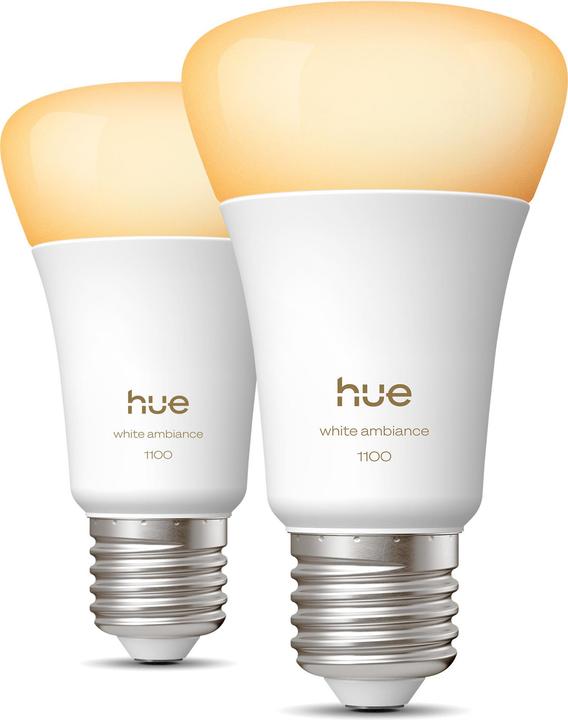 Philips Hue White Ambiance (E27, 1100 lm, 2 x)