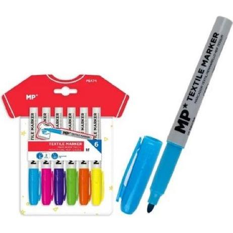 Hendi, Evidenziatori, Textilmarker 6 Farben