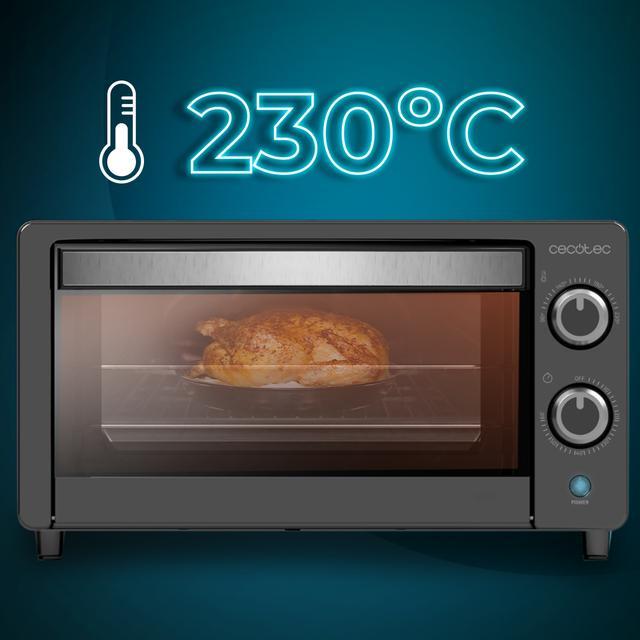 Actual product image Cecotec 03816 oven 10 L 1000 W Black