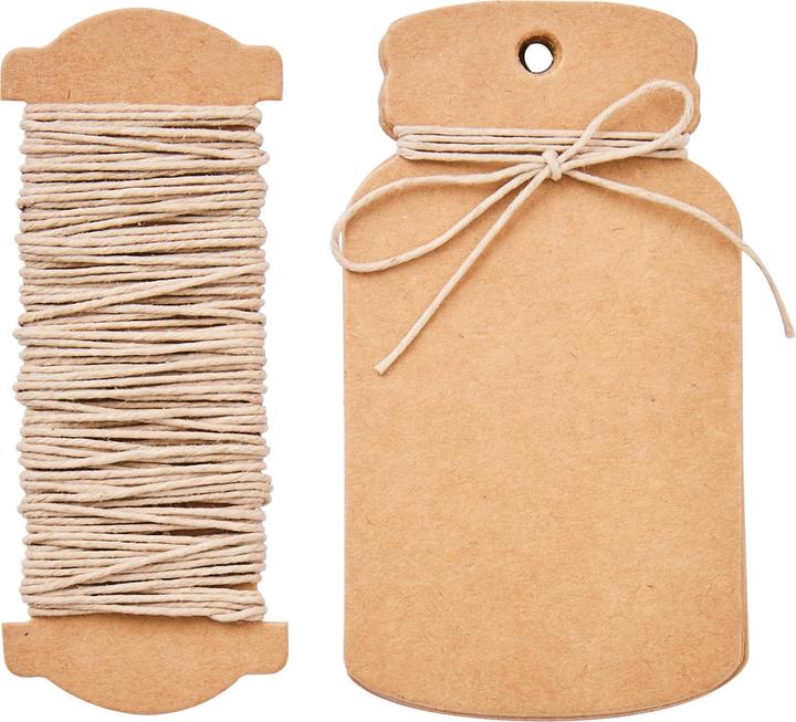 Produktbild Papermania Geschenk-Anhänger "Bottle", 12 Stück (Geschenkbox, 12 x)