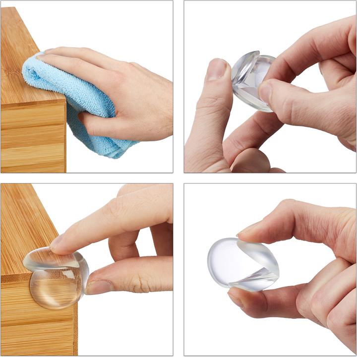 Actual product image Relaxdays Corner Protectors, Kids & Baby Proofing