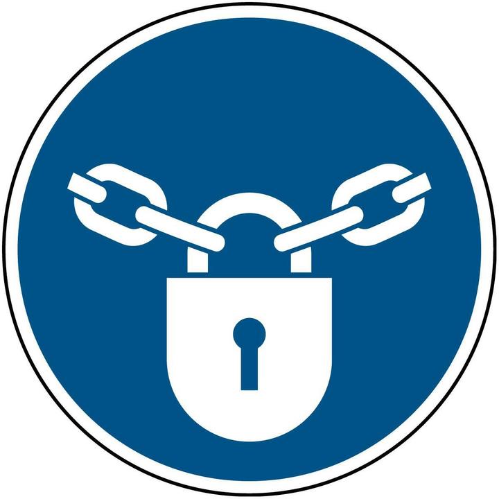 Produktbild Brady ISO-Sicherheitsschild - Geschlossen halten