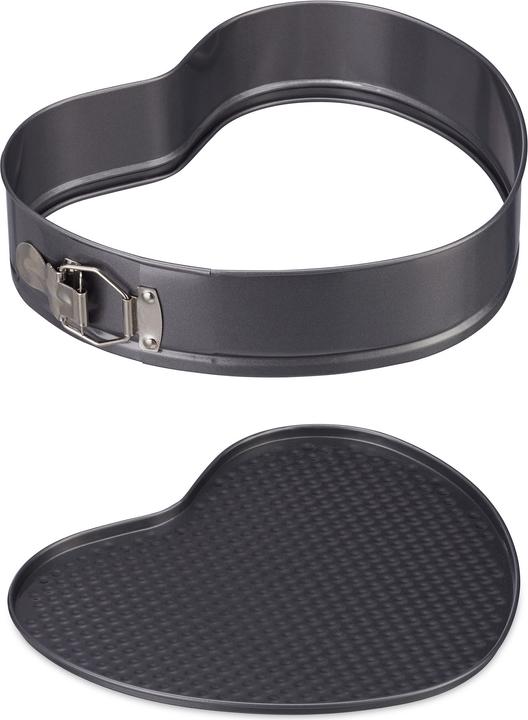Actual product image Relaxdays XL Baking Pan Heart, Romantic Cakes
