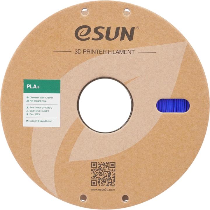 Actual product image eSUN PLA+ RGB Blau Filament 1.75mm 1Kg (PLA, 1.75 mm, 1000 g)
