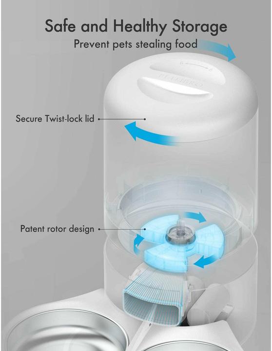 Actual product image Petlibro Granary Dual Feeder (500 cl)