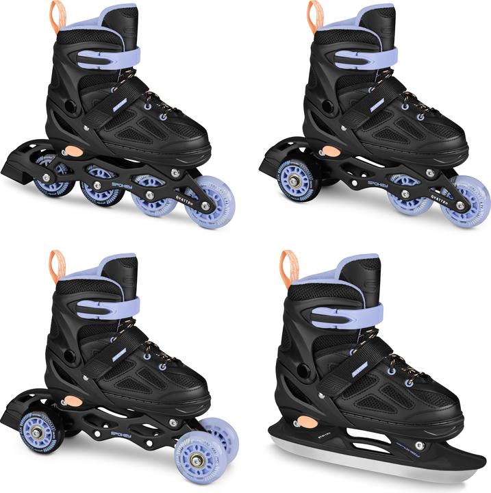 Spokey Quattro Inline-Skates Grösse (30, 31, 32, 33)
