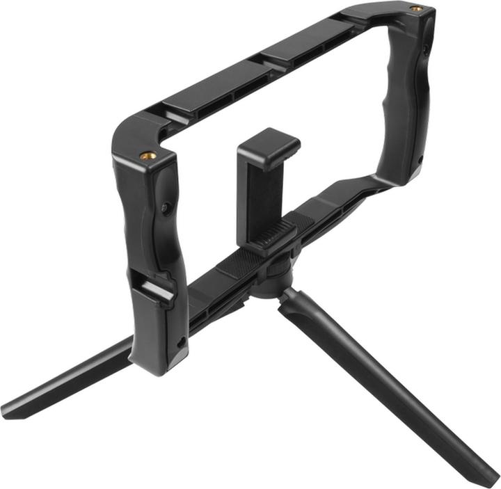 Produktbild Gadget Monster Vlogging Kit, LED-Stativ und Mikrofon (Ringlicht)