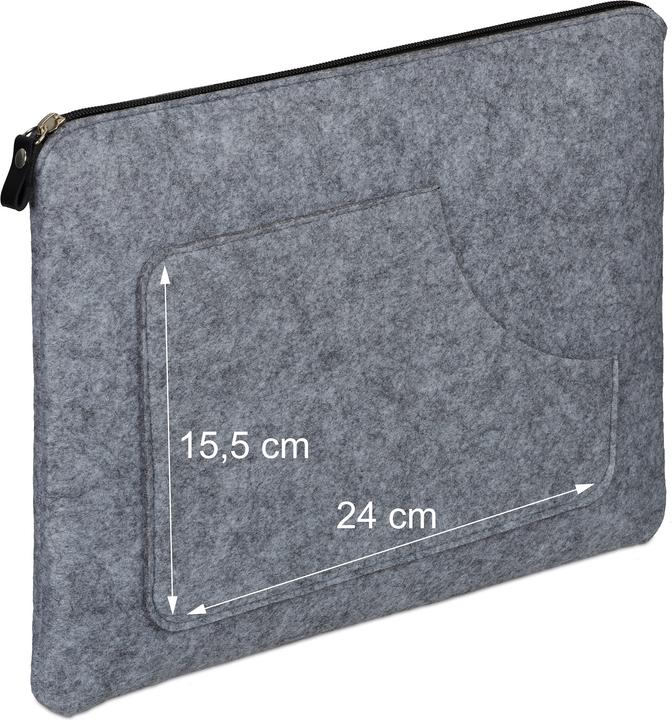 Image du produit Relaxdays Housse ordinateur portable, 13 pouces