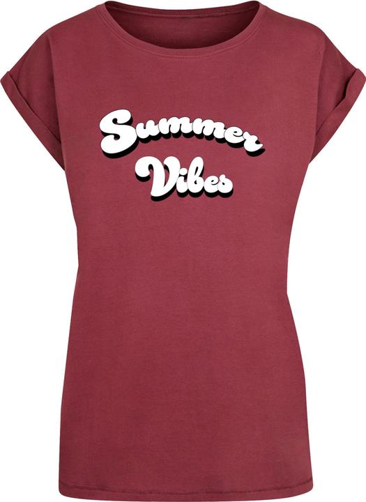 Produktbild Merchcode Ladies Summer Vibes Extended Shoulder Tee - 112619 (L)