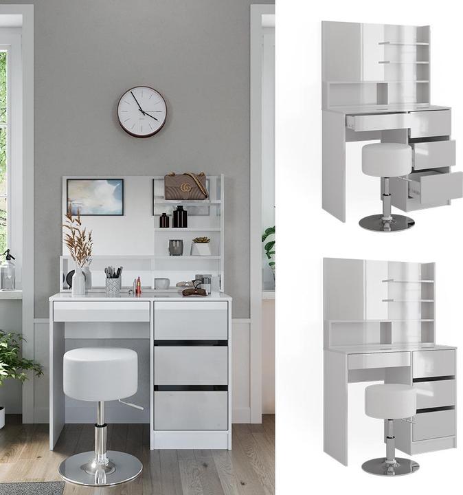 Image du produit Vicco Sherry mit Hocker (90 x 40 x 75 cm)