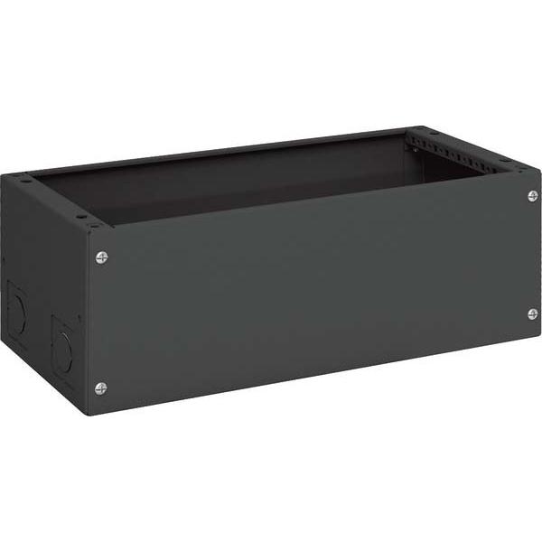 Hager FZ642A - Schwarz - Stahl - 550 mm - 275 mm - 200 mm, Serverschrank Zubehör, Schwarz