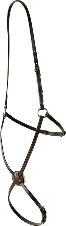 Kincade - Bridon à muserolle croisée pour chevaux motif/style classique