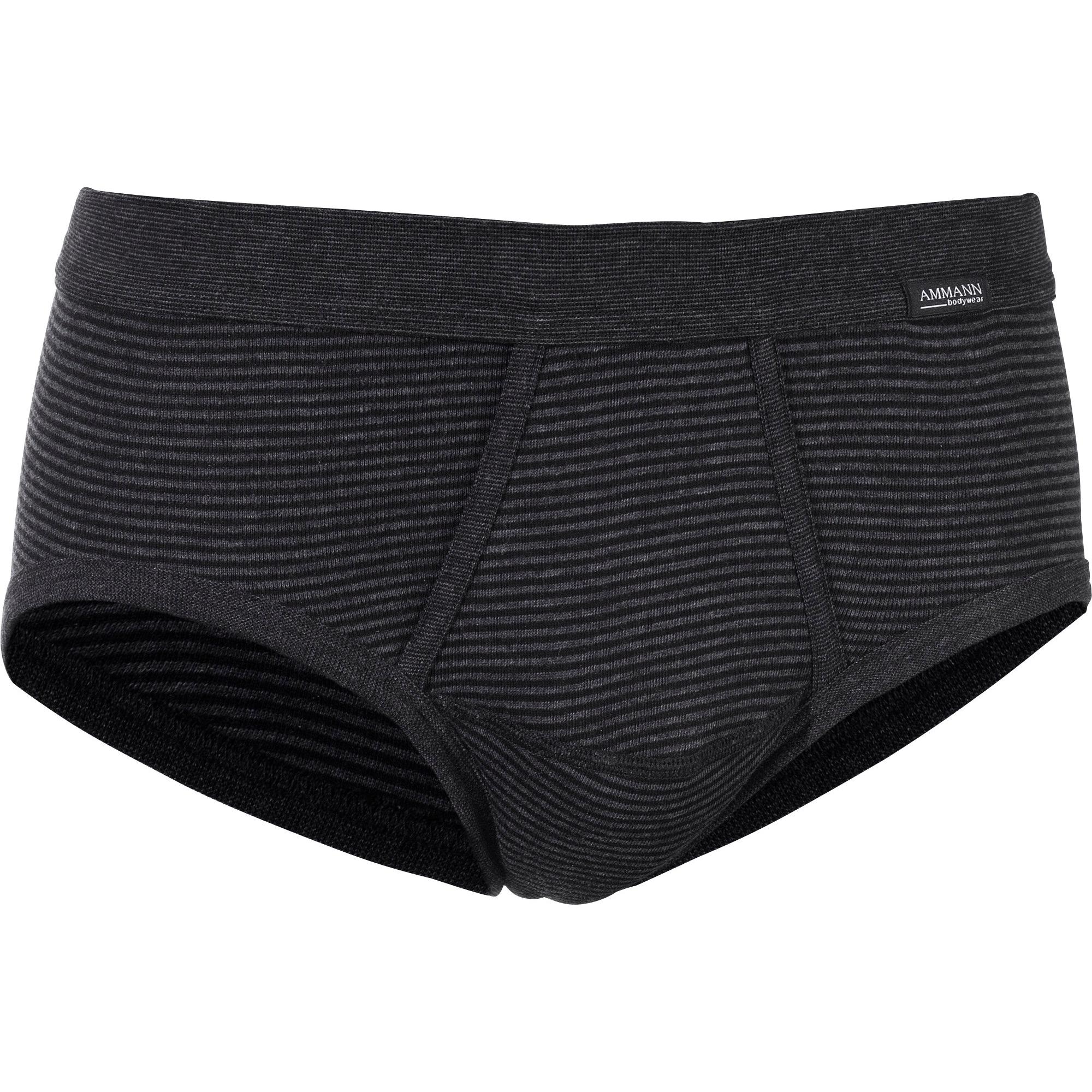 Ammann, Herren, Unterhosen, Herren-Slip, Grau, (6, Einzelpack)