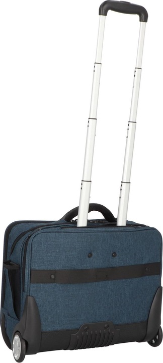 Produktbild Dermata Business Laptop Trolley Canvas 3497CV Blauw (32 l, Handgepäck (bis 50l))