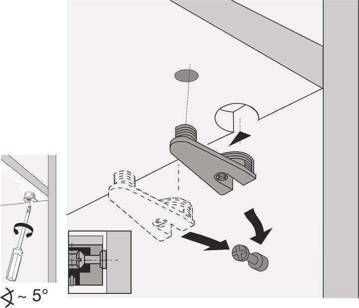 Image du produit Hettich Ferrements d'assemblage excentrique VB 3 (Raccord de connexion, 200 pcs)