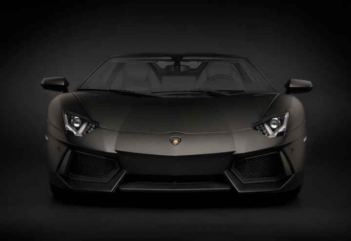 Produktbild Pocher Lamborghini Aventador LP700-4 Roadster Nero Nemesis
