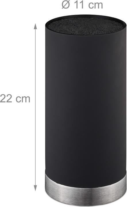 Actual product image Relaxdays Knife block round