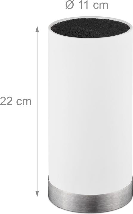 Actual product image Relaxdays Knife block round