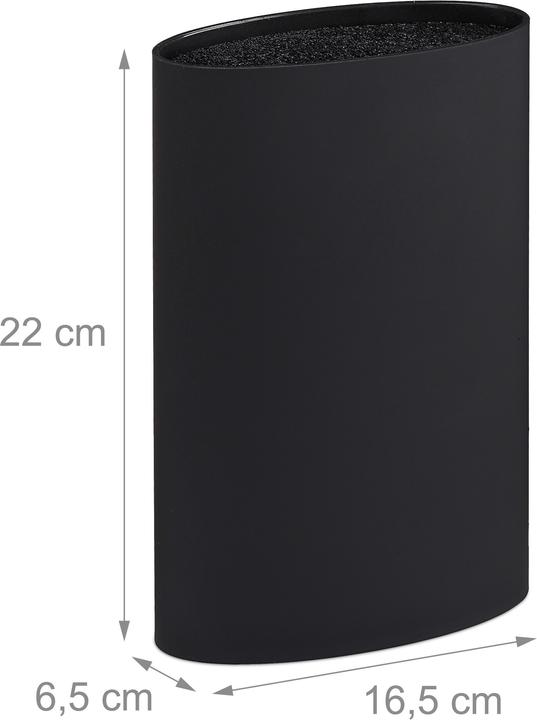 Produktbild Relaxdays Messerblock oval