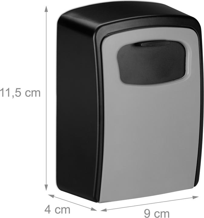 Immagine prodotto Relaxdays Cassetta Portachiavi con Combinazione a 4 Cifre