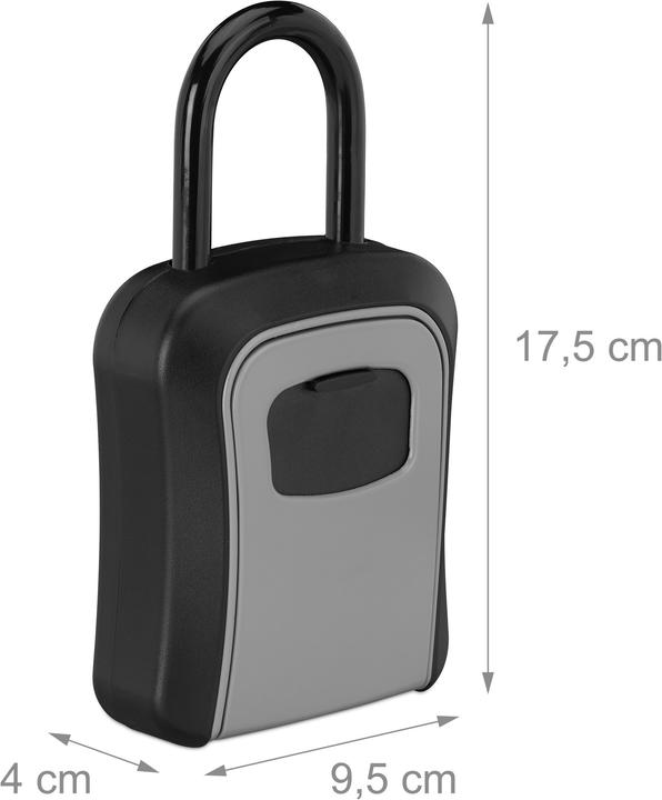 Actual product image Relaxdays Key Safe, Combination Keybox