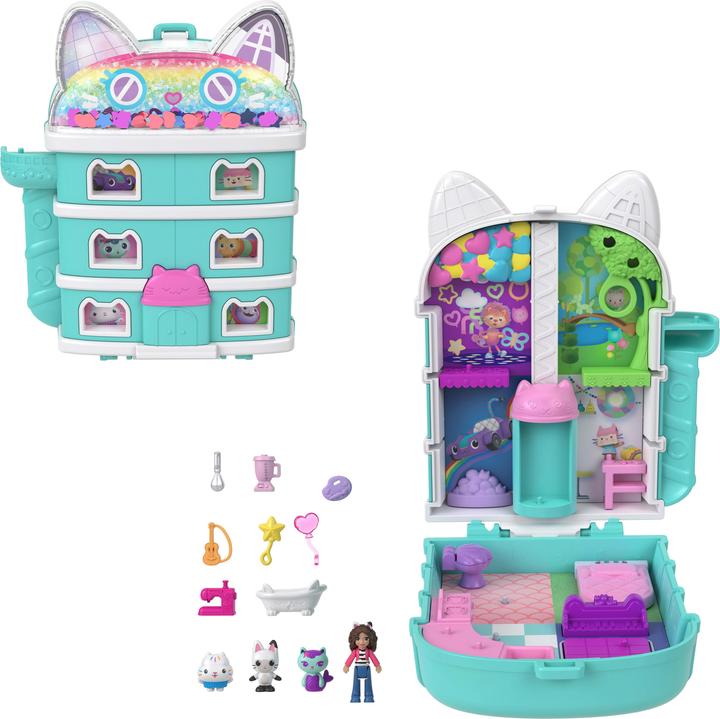 Actual product image Polly Pocket Gabbys Dollhouse Schatulle