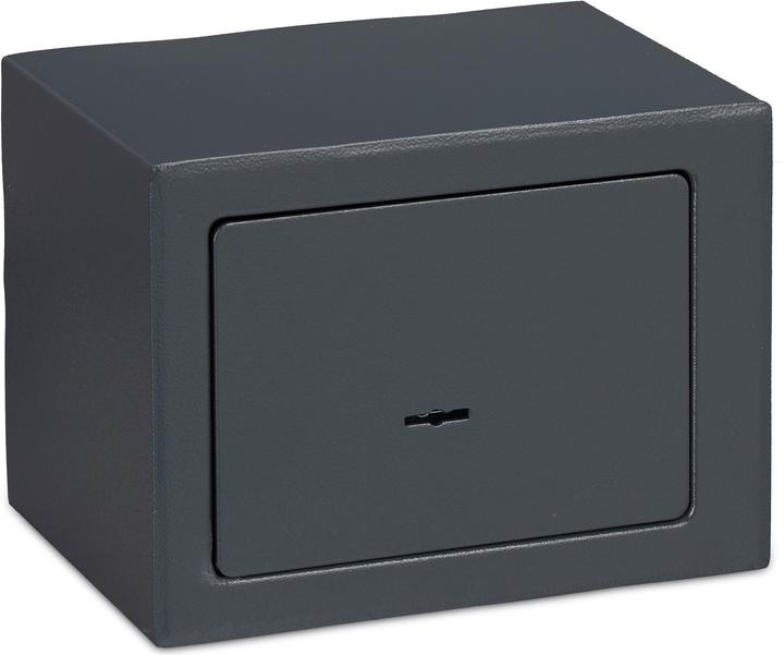 Image du produit Relaxdays Coffre-fort avec clé, Panneton double