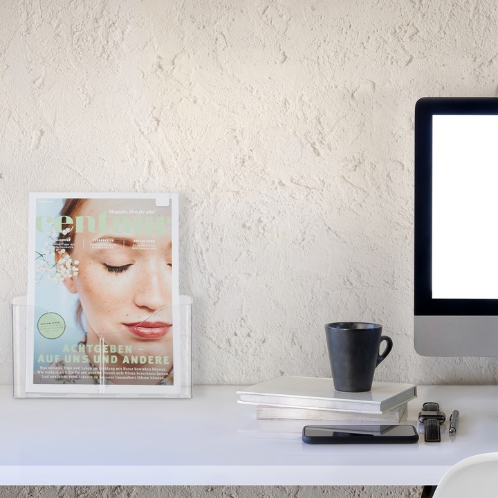 Image du produit Relaxdays Présentoir à prospectus A4 (A4)
