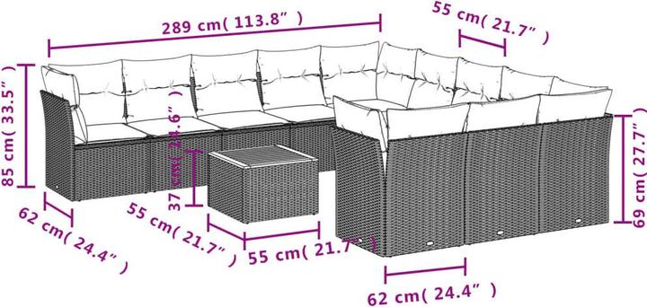 Produktbild vidaXL Nehemiah