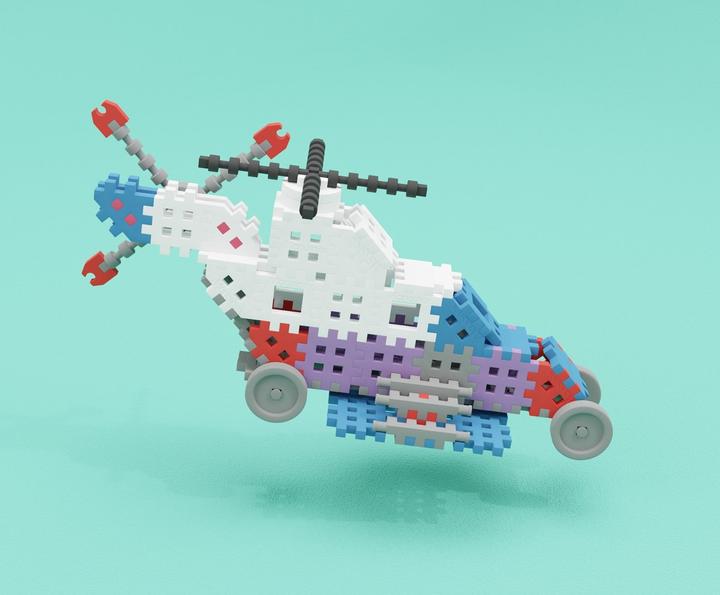 Actual product image Marioinex Block designer constructor Expert 301