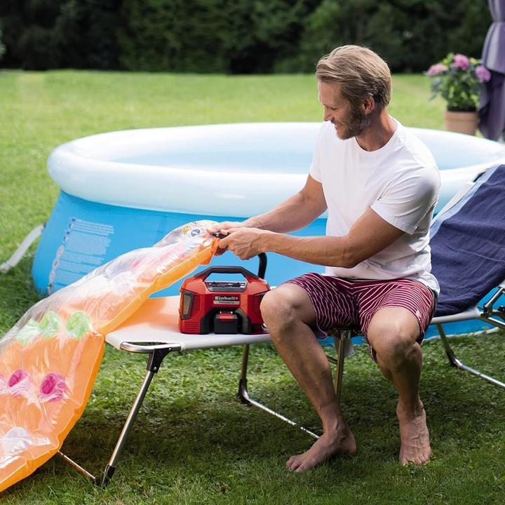 Actual product image Einhell Hybrid compressor Pressito Solo (11 bar, 21 l)