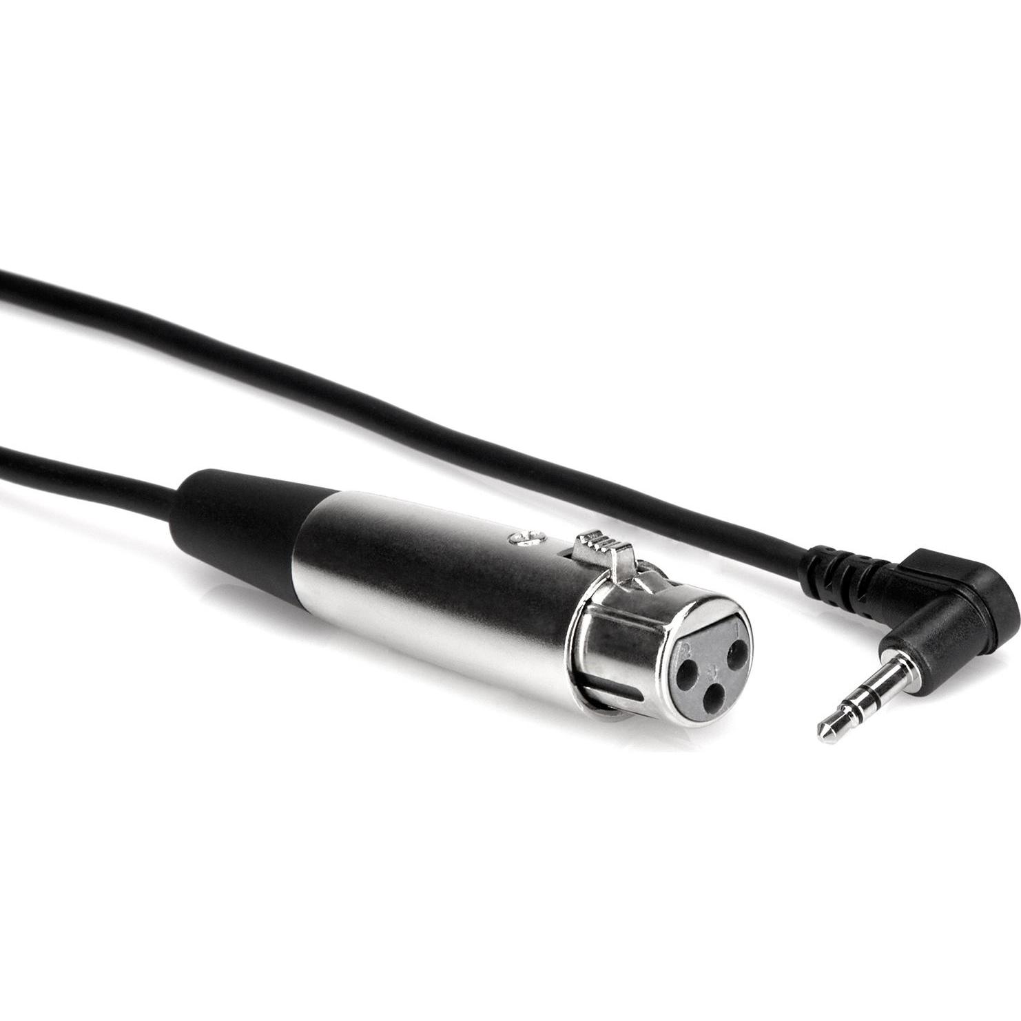 Hosa XVM-110F - Cavo XLR, 10F - TRS da 3,5 mm (3 m, Connettore da 3,5 mm (AUX)), Cavo audio