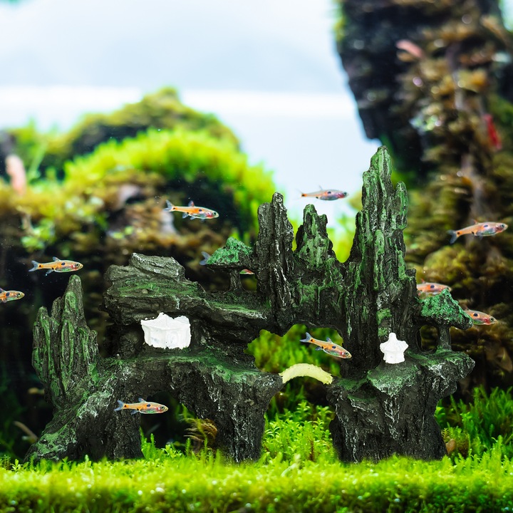 Actual product image Relaxdays Aquarium decoration (Cave, other buildings)