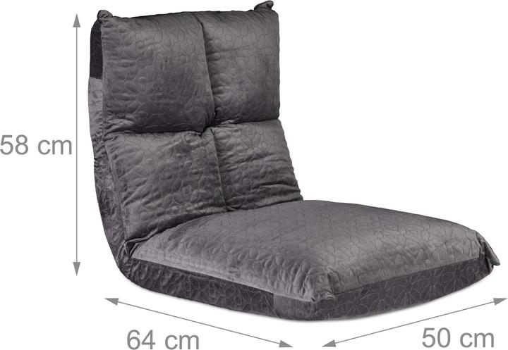 Produktbild Relaxdays Bodenstuhl (111 x 50 cm)