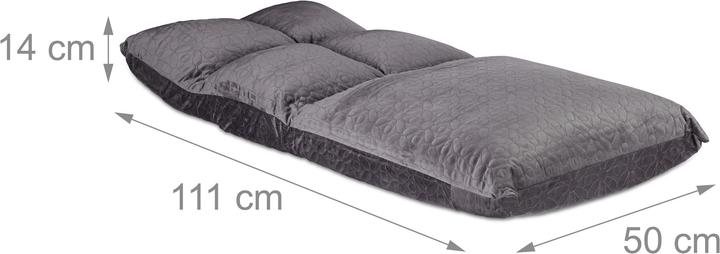 Produktbild Relaxdays Bodenstuhl (111 x 50 cm)