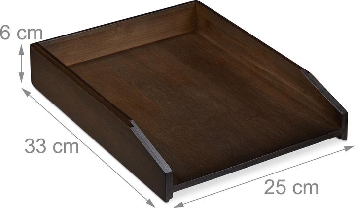 Actual product image Relaxdays Stacking Letter Rack, DIN A4 (Special)