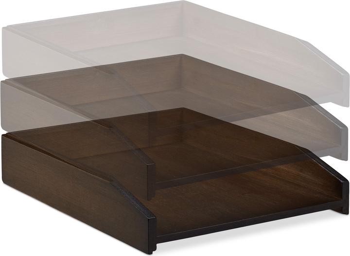 Actual product image Relaxdays Stacking Letter Rack, DIN A4 (Special)