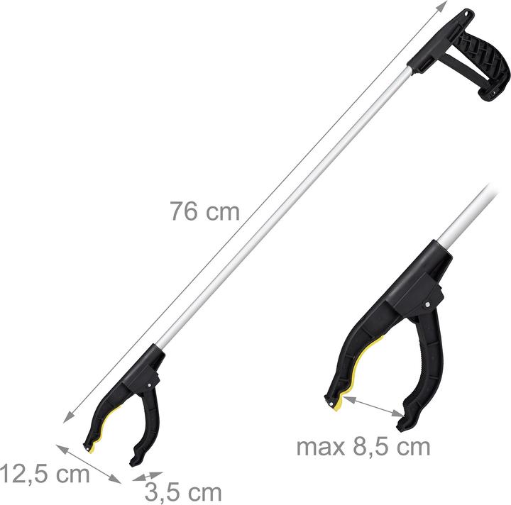 Actual product image Relaxdays Universal gripper arm