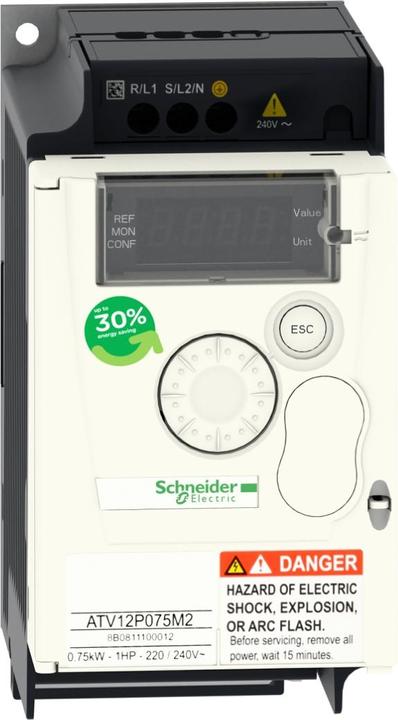 Immagine prodotto Schneider Electric Piastra di base dell'azionamento AC1 hp 230v 1 fase
